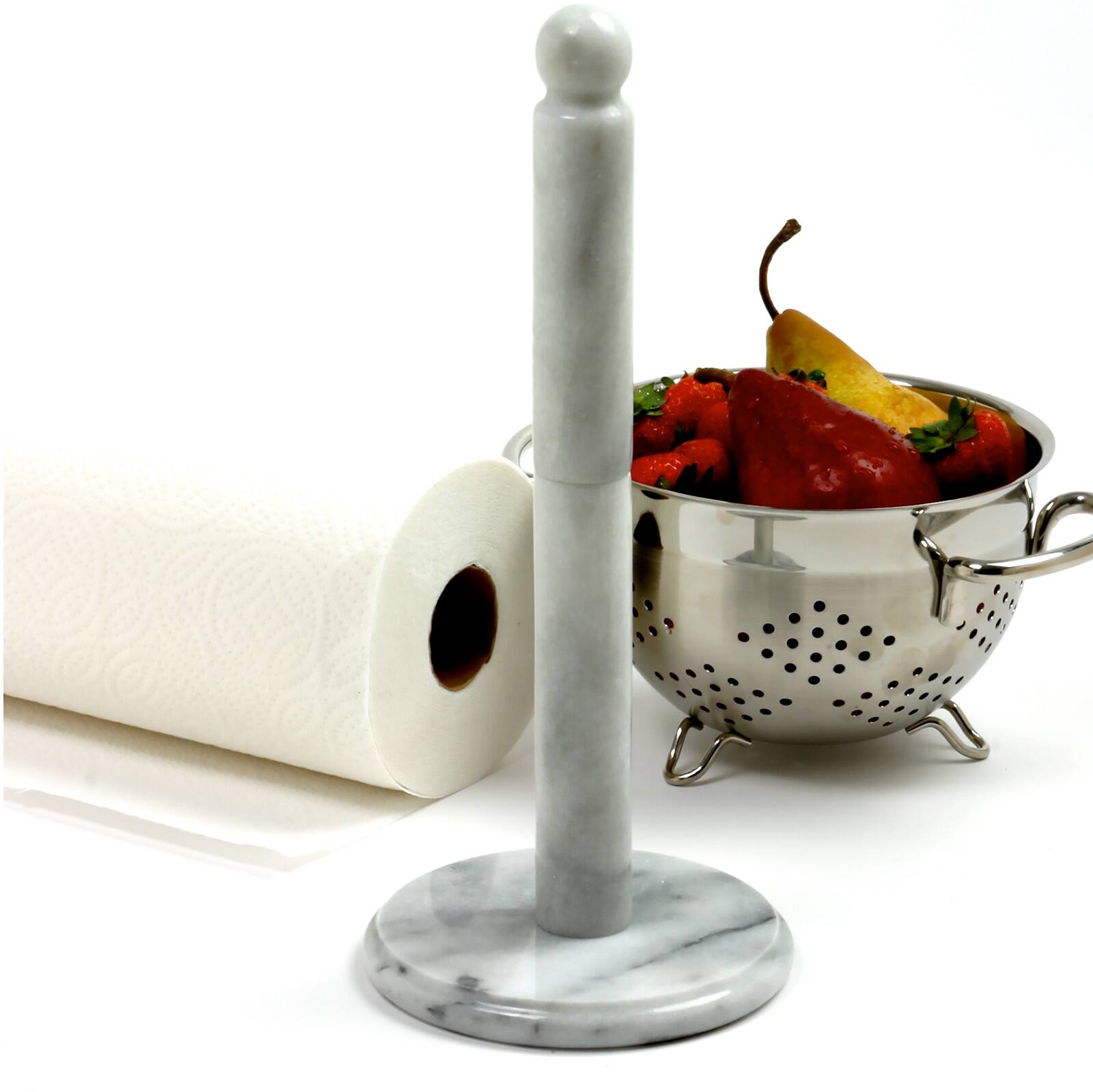Norpro Marble Paper Towel Holder White - Best Buy