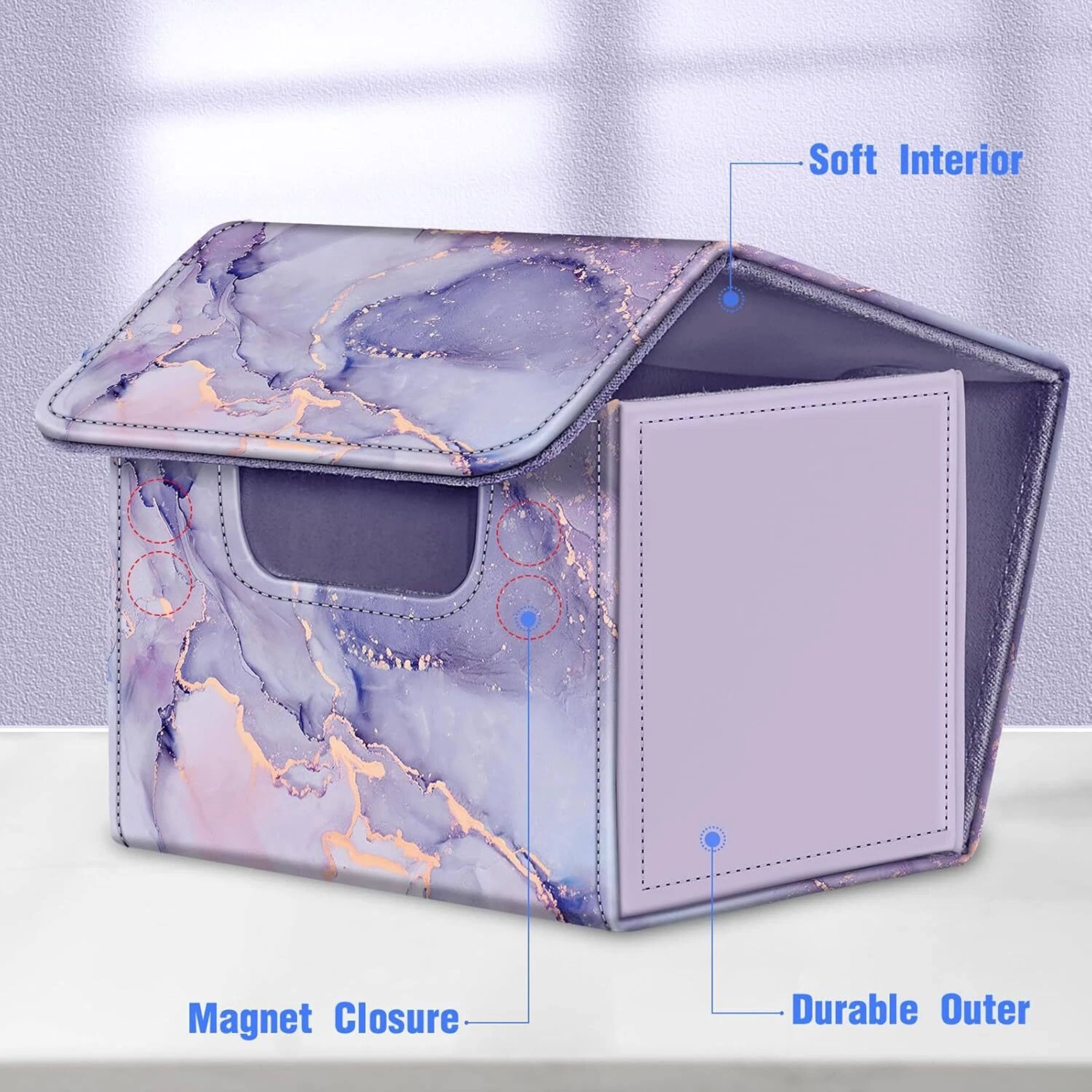 Soft Interior, Magnet Closure, Durable Outer