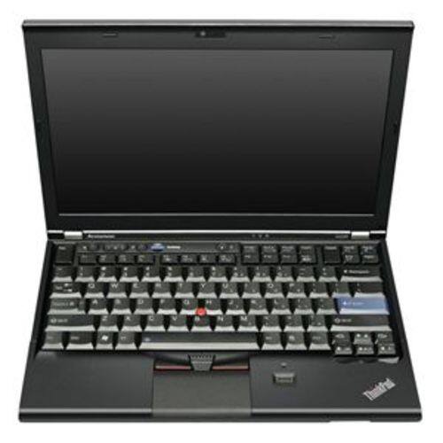Front Standard. Lenovo - 12.5" ThinkPad Notebook - 4 GB Memory - 320 GB Hard Drive - Black.