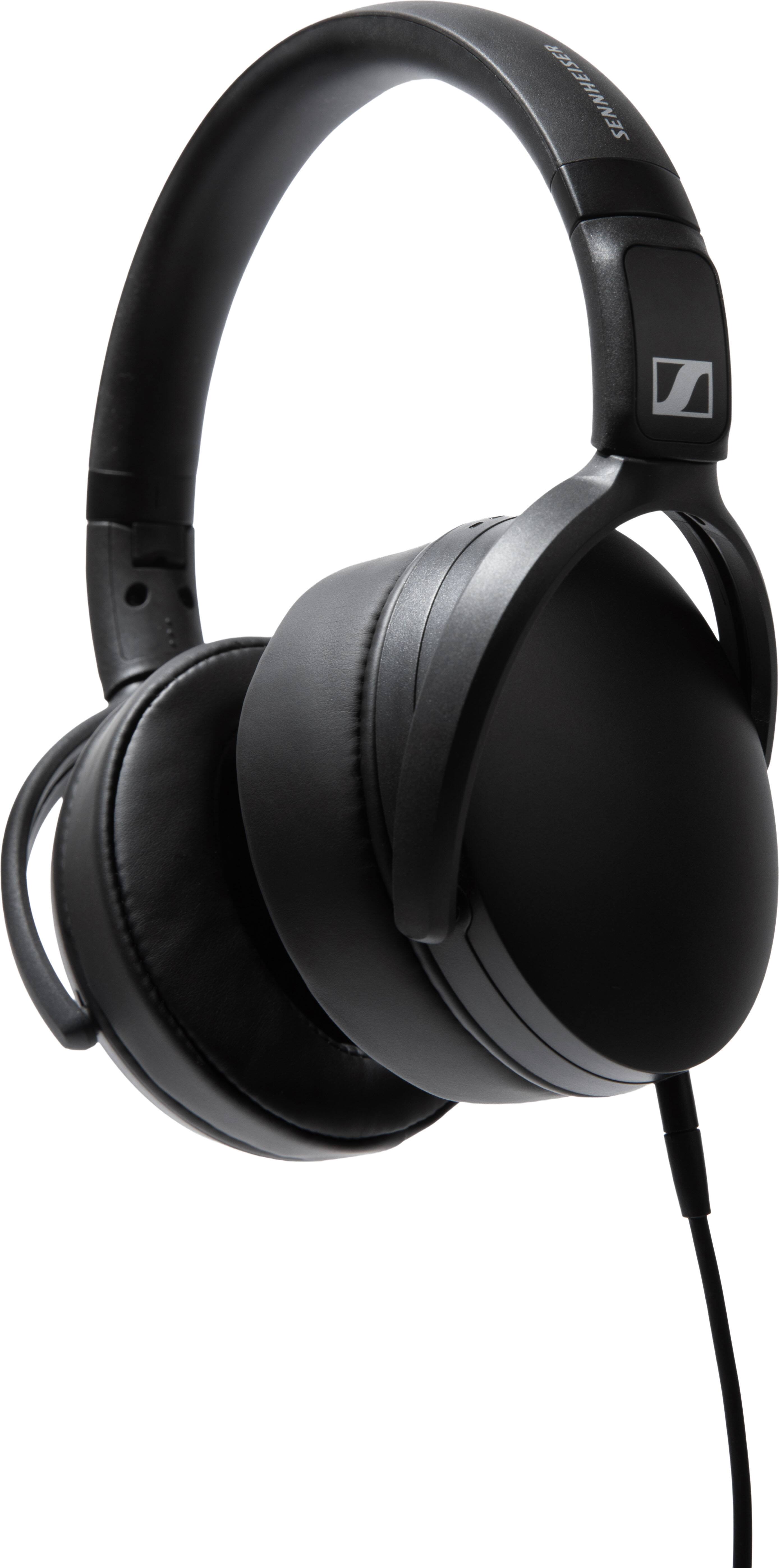 Angle. Sennheiser - Sennheiser HD 400U WIRED OVER-THE-EAR Headphones - Black.