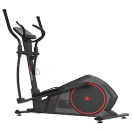 Sunny Health & Fitness - Smart 15-Level Magnetic Resistance Elliptical machine with Long Stride - Black