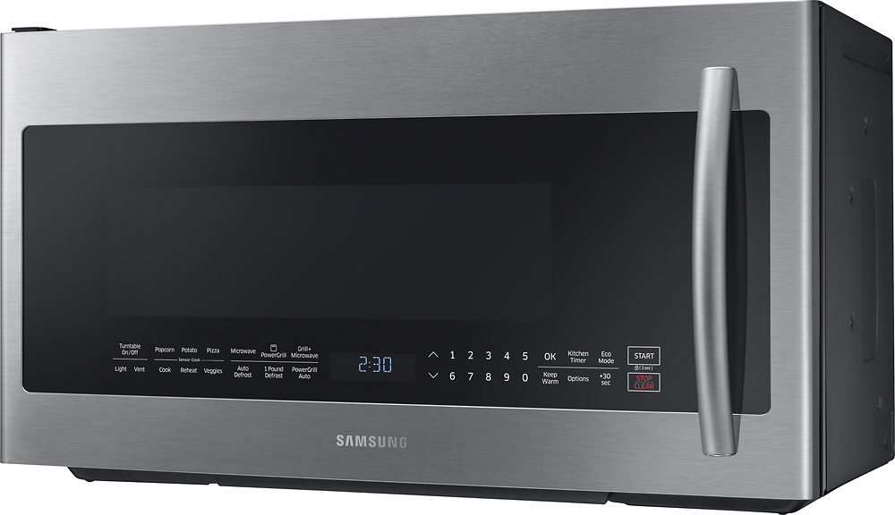 Best Buy: Samsung 2.1 Cu. Ft. Grilling Over-the-Range Microwave with