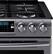 Alt View 15. Samsung - 5.8 Cu. Ft. Self-Cleaning Fingerprint Resistant Slide-In Gas Convection Range - Black Stainless Steel.