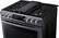 Alt View 2. Samsung - 5.8 Cu. Ft. Self-Cleaning Fingerprint Resistant Slide-In Gas Convection Range - Black Stainless Steel.