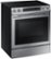 Angle Zoom. Samsung - 5.8 Cu. Ft. Electric Self-Cleaning Slide-In Range with Convection - Stainless Steel.
