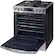 Alt View 12. Samsung - Flex Duo 5.8 Cu. Ft. Self-Cleaning Slide-In Gas Convection Range - Stainless Steel.