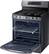 Alt View 11. Samsung - Flex Duo 5.8 Cu. Ft. Self-Cleaning Freestanding Fingerprint Resistant Gas Convection Range - Black Stainless Steel.