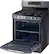 Alt View 14. Samsung - Flex Duo 5.8 Cu. Ft. Self-Cleaning Freestanding Fingerprint Resistant Gas Convection Range - Black Stainless Steel.