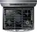 Alt View 18. Samsung - Flex Duo 5.8 Cu. Ft. Self-Cleaning Freestanding Fingerprint Resistant Gas Convection Range - Black Stainless Steel.