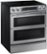Angle Zoom. Samsung - 5.8 Cu. Ft. Electric Flex Duo Self-Cleaning Slide-In Smart Range with Convection - Stainless Steel.
