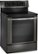 Angle Zoom. LG - 6.3 Cu. Ft. Freestanding Electric Convection Range - Black Stainless Steel.