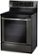 Left Zoom. LG - 6.3 Cu. Ft. Freestanding Electric Convection Range - Black Stainless Steel.