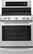Front. LG - 6.3 Cu. Ft. Self-Cleaning Freestanding Electric Range with ProBake Convection - Stainless Steel.