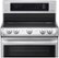 Alt View Zoom 1. LG - 6.3 Cu. Ft. Self-Cleaning Freestanding Electric Range with ProBake Convection - Stainless Steel.