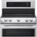 Alt View Zoom 2. LG - 6.3 Cu. Ft. Self-Cleaning Freestanding Electric Range with ProBake Convection - Stainless Steel.