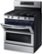 Alt View Zoom 13. Samsung - Flex Duo 5.8 Cu. Ft. Self-Cleaning Freestanding Gas Convection Range - Stainless Steel.