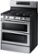 Left Zoom. Samsung - Flex Duo™ 5.8 Cu. Ft. Self-Cleaning Freestanding Gas Convection Range - Stainless steel.