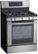 Angle. LG - 5.4 Cu. Ft. Freestanding Gas Range - Stainless Steel.