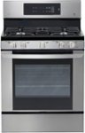 Front. LG - 5.4 Cu. Ft. Freestanding Gas Range - Stainless Steel.
