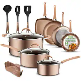 NutriChef - 14-Piece Nonstick Cookware