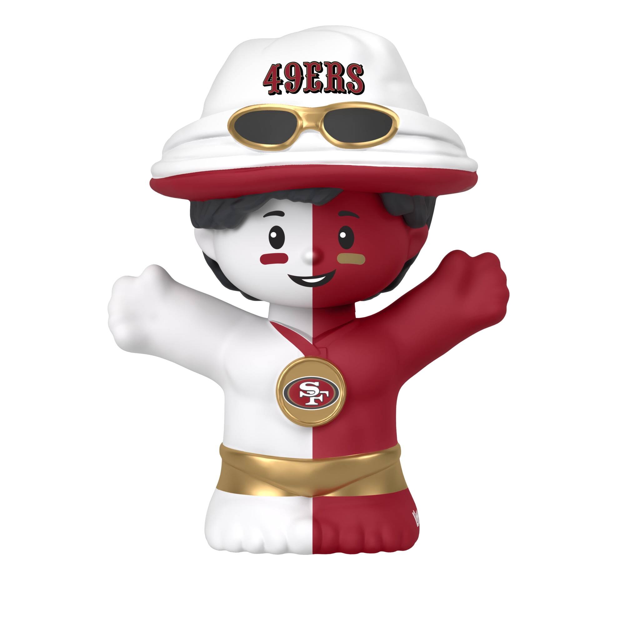 Alt View 4. Fisher-Price - San Francisco 49ers Exclusive Collector- NFL Series 2 - Multicolor.