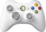 Microsoft - Special Edition Wireless Controller for Xbox 360 (White) - White - Larger Front