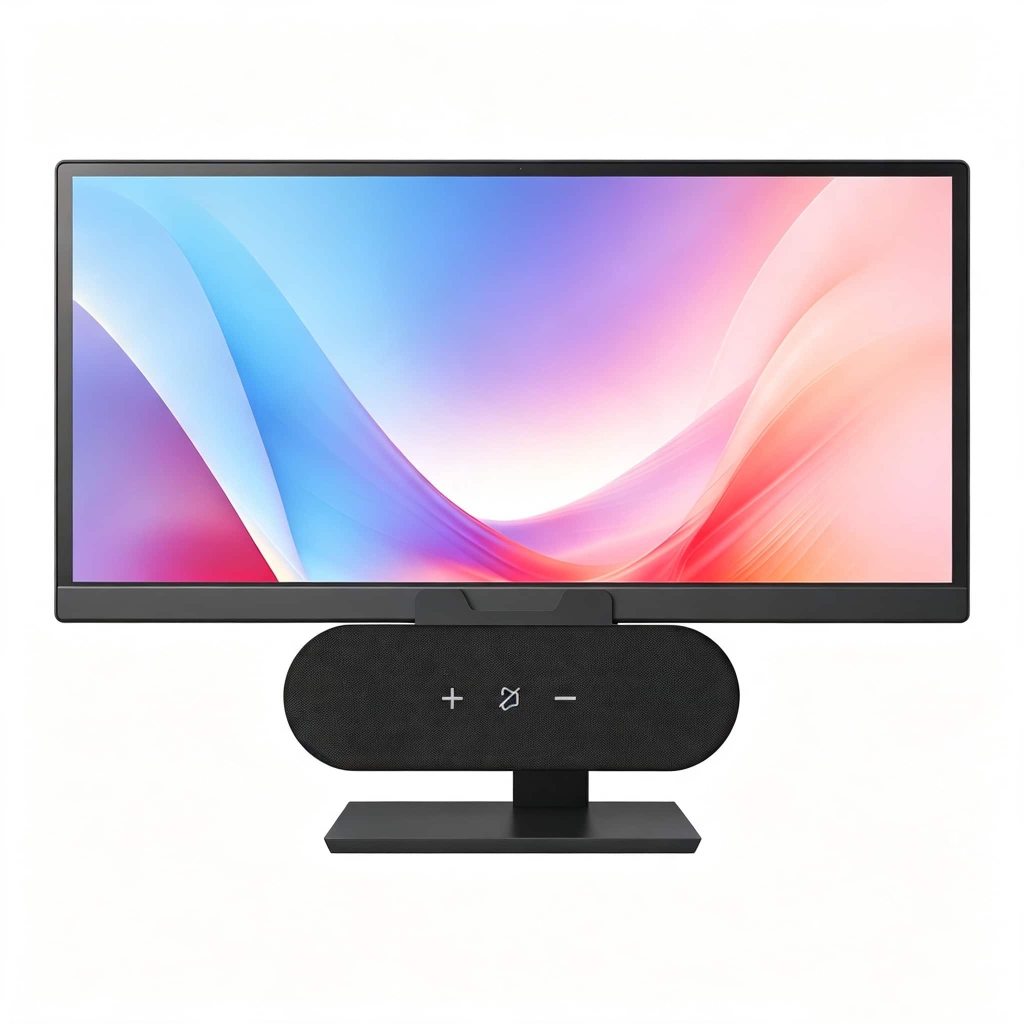 Dazzed Corner - USB-C Computer Speakers for Desktop PC, 14W Stereo Sound with Touch Control - Black price history on PriceWatchPro