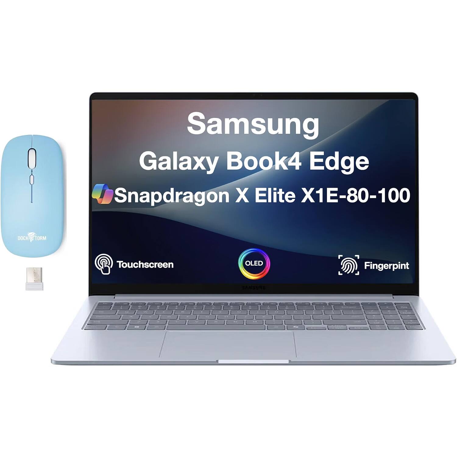 Samsung Galaxy Book4 Edge Snapdragon X Elite X1E-80-100  
DOCK TORM  
Touchscreen  
OLED  
Fingerprint  
SAMSUNG