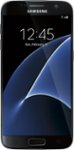 Front. Samsung - Galaxy S7 32GB - Black Onyx.