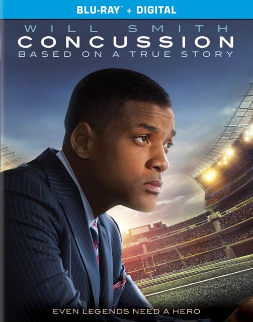 Front Standard. Concussion [Includes Digital Copy] [Blu-ray] [2015].