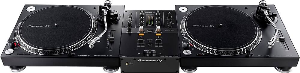 Alt View 15. Pioneer DJ - PLX-500 High-torque, direct drive turntable - Black.