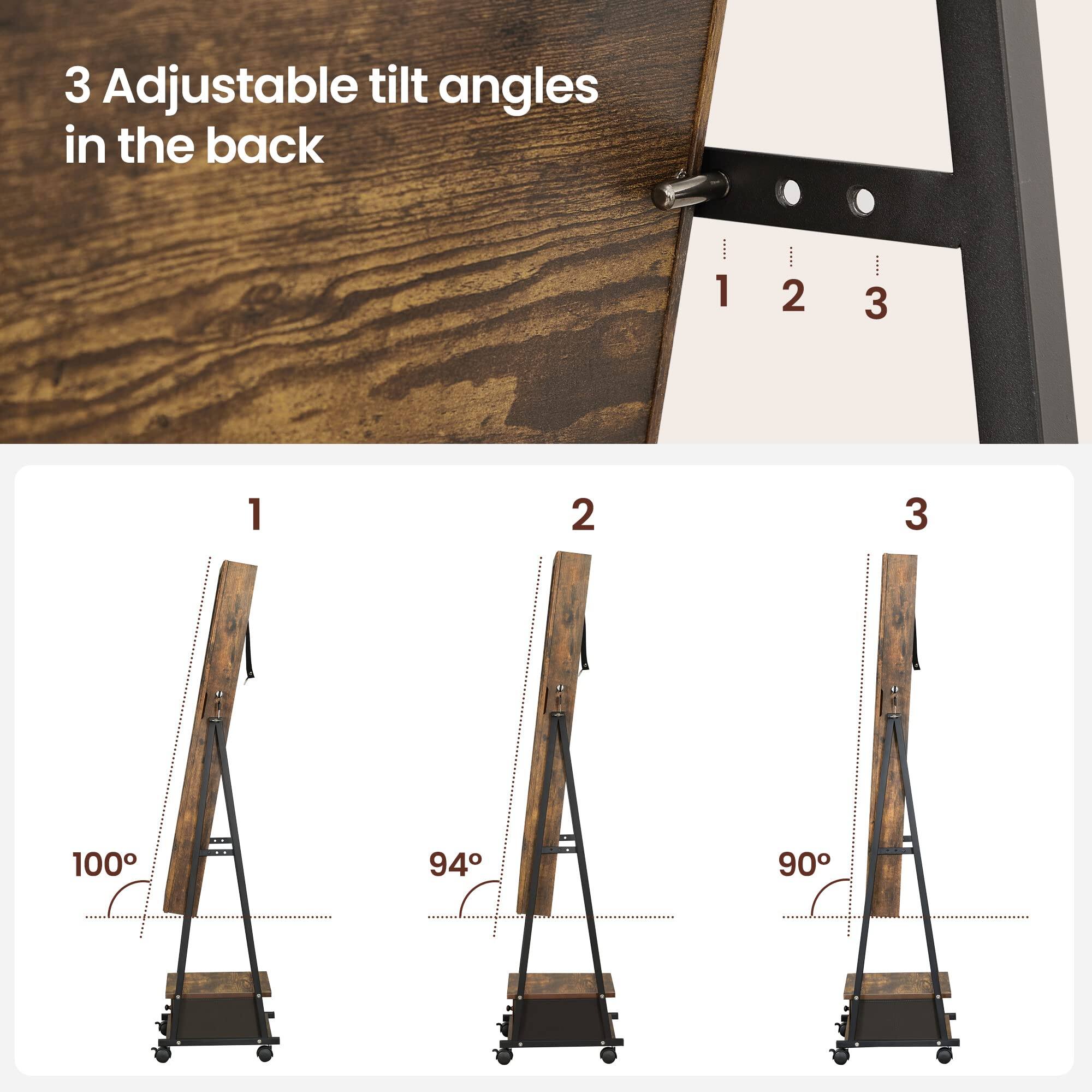 3 Adjustable tilt angles in the back

1 2 3

1 2 3

100° 94° 90°