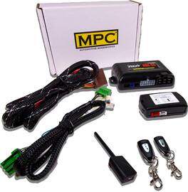 MPC - Complete 1-Button Remote Start Kit For 2010-2014 Honda Insight - Hybrid - Black