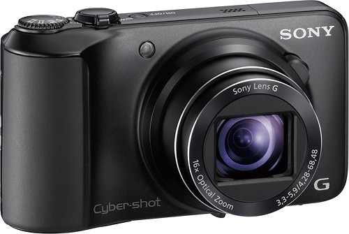 Sony Cyber-shot 16.1 Megapixel Compact Camera - Black