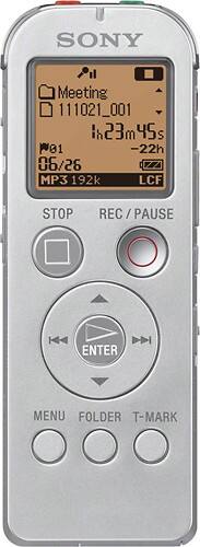Sony - 3-in-1 Stereo Digital Recorder-Front_Standard 