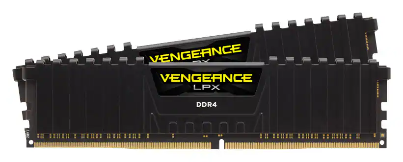 CORSAIR - VENGEANCE LPX 16GB (2x8GB) DDR4 3200MHz C16 UDIMM Desktop Memory - Black