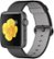 Angle Zoom. Apple - Apple Watch Sport (first-generation) 38mm Space Gray Aluminum Case - Black Woven Nylon Band - Black Woven Nylon Band.