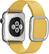 Alt View 12. Apple - Apple Watch (first-generation) 38mm Stainless Steel Case - Marigold Modern Buckle Band – Small.