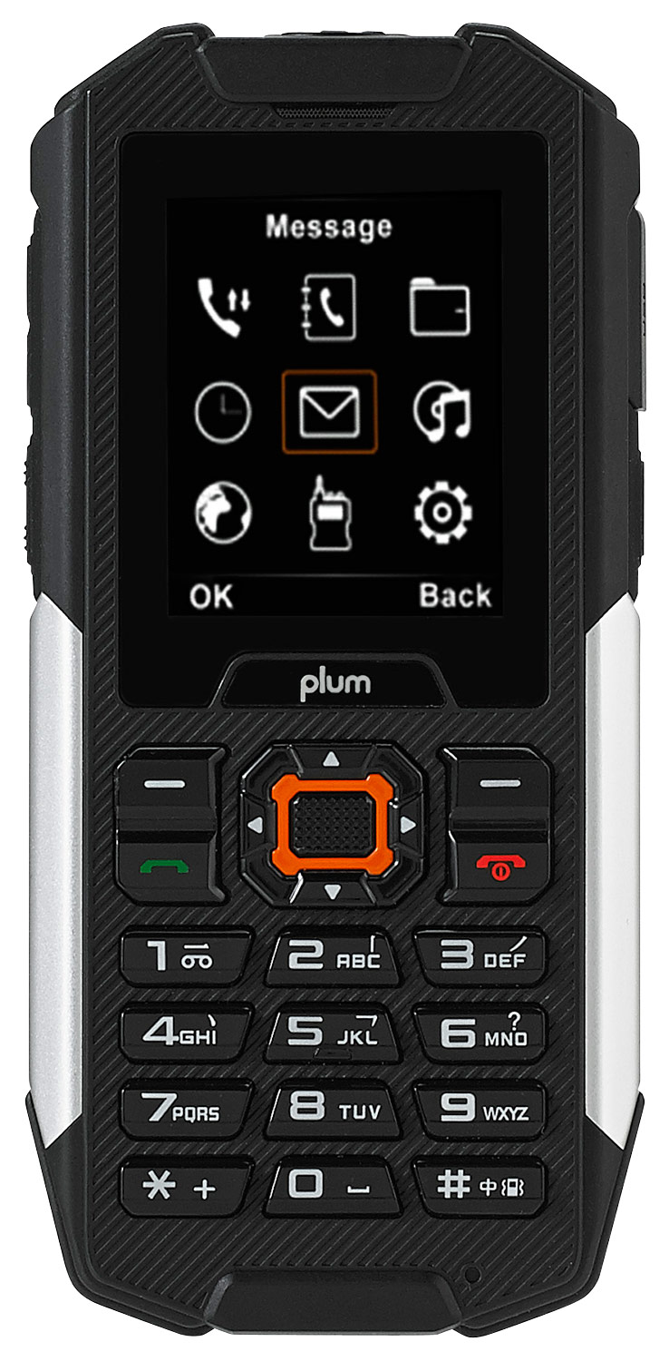 Best Buy: Plum Ram Plus 2G with 128MB Cell Phone (Unlocked) Black 