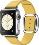 Angle Zoom. Apple Watch (first-generation) 38mm Stainless Steel Case - Marigold Modern Buckle Band – Medium.