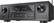 Left. Denon - 1155W 7.2-Ch. 4K Ultra HD and 3D Pass-Through A/V Home Theater Receiver - Black.