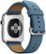 Alt View Zoom 12. Apple Watch 42mm Stainless Steel Case - Marine Blue Classic Buckle Band.