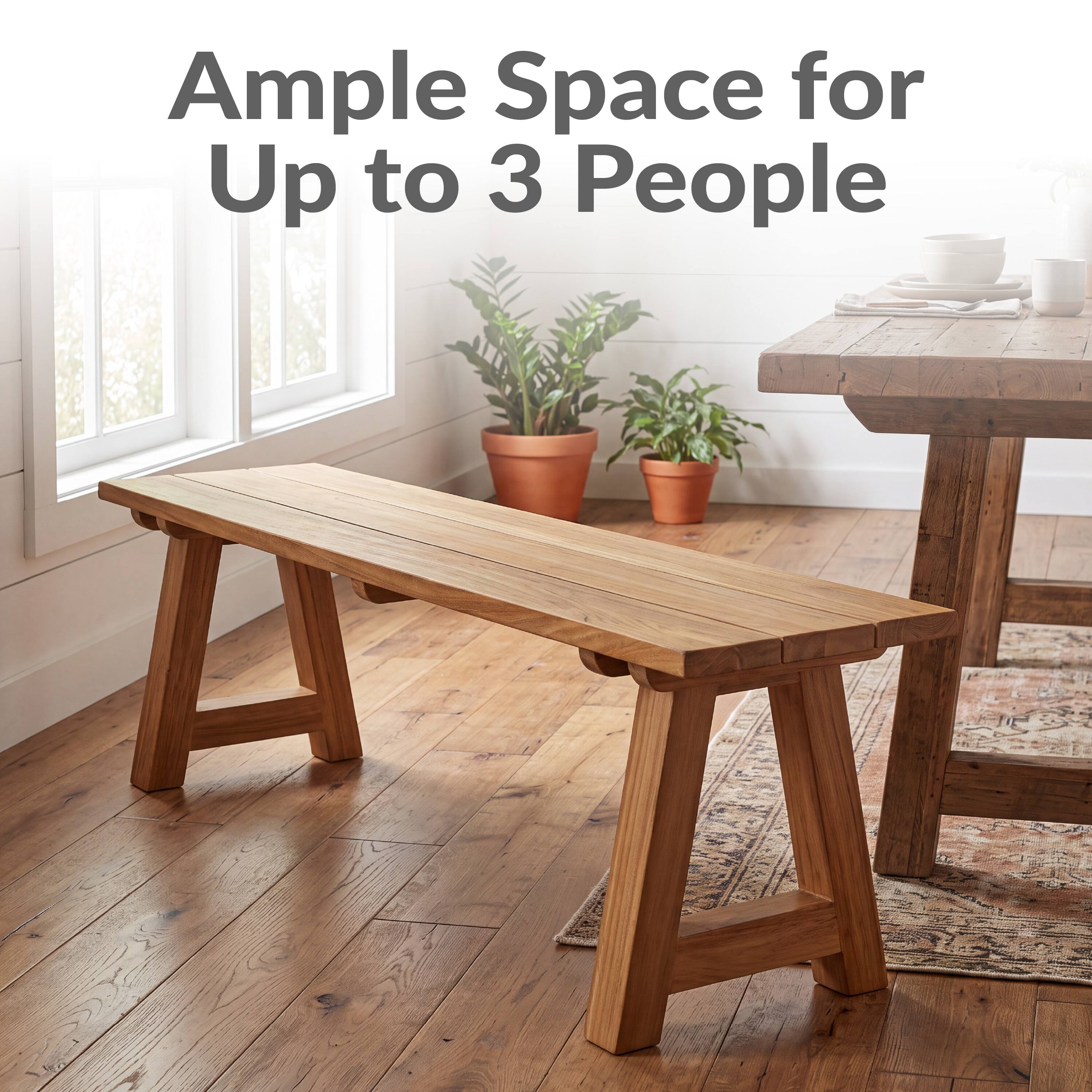 Ample Space for Up to 3 People