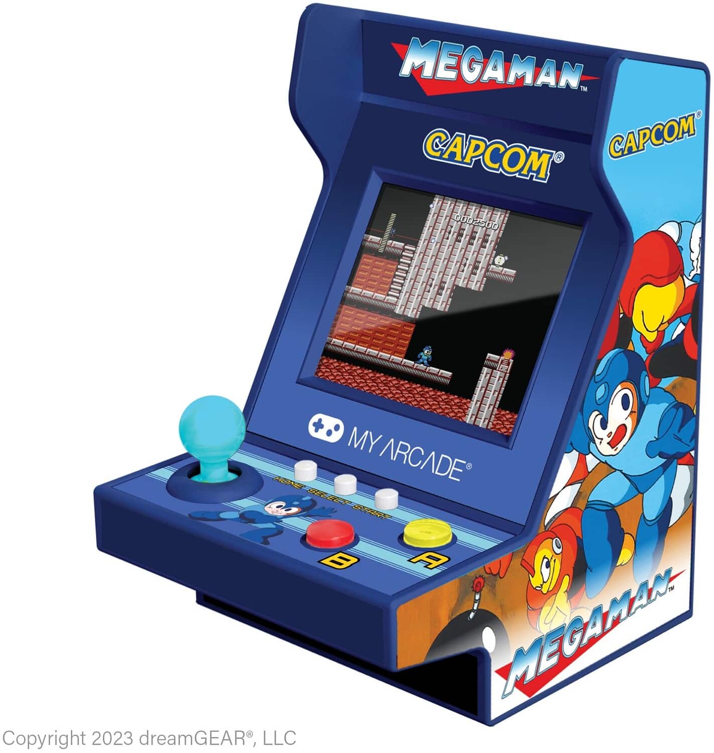 Mega Man Pico Player Portable Retro Arcade (6 GAMES IN 1)