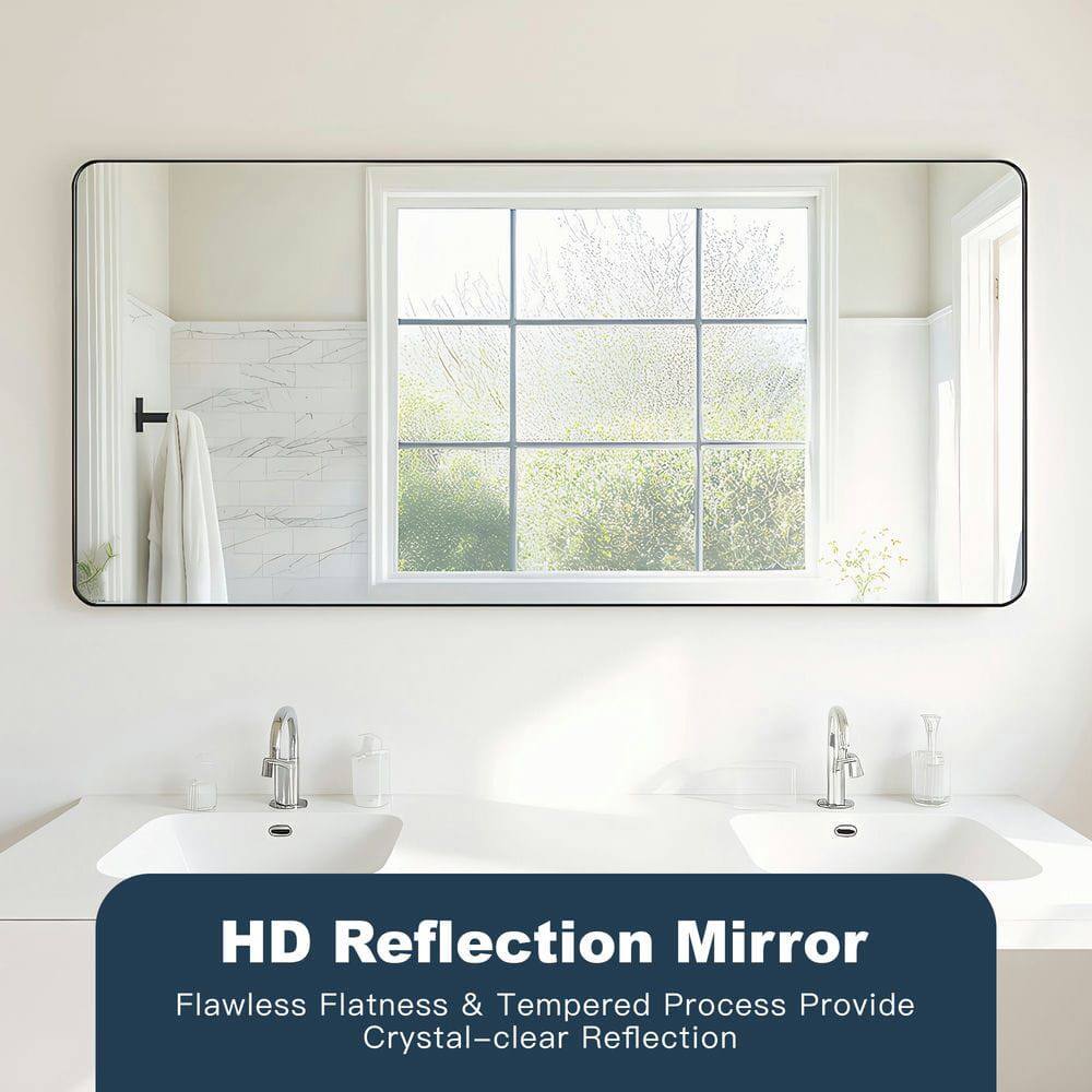 HD Reflection Mirror  
Flawless Flatness & Tempered Process Provide Crystal-clear Reflection