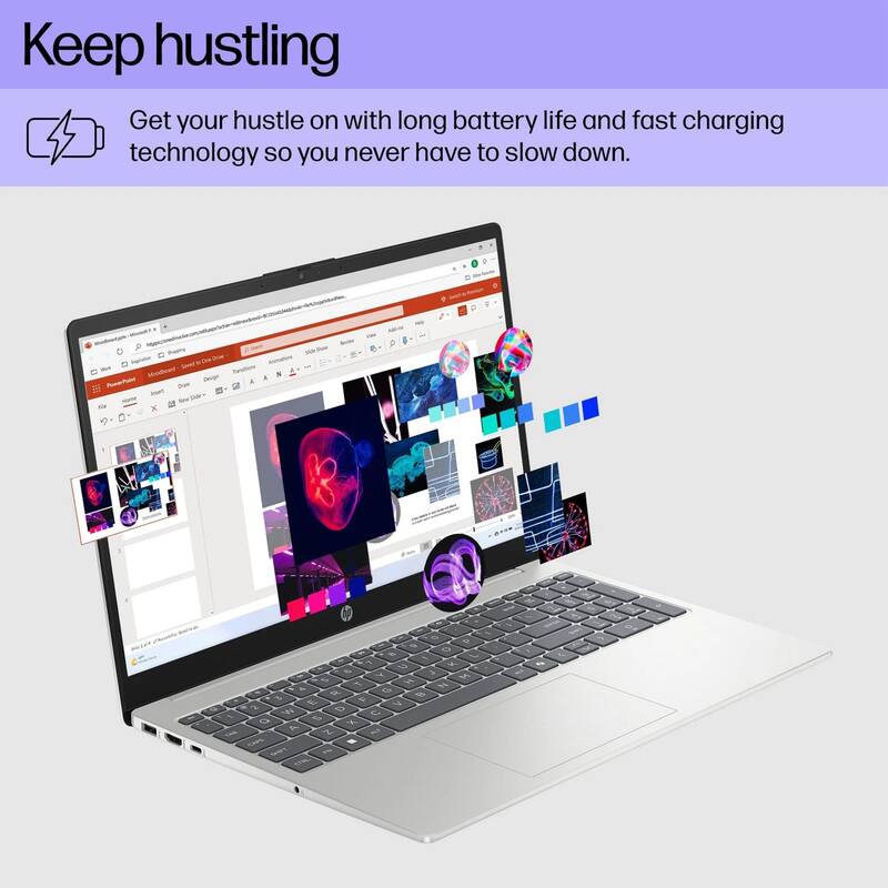 Keep hustling  
Get your hustle on with long battery life and fast charging technology so you never have to slow down.