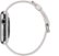 Alt View Zoom 11. Apple Watch 42mm Stainless Steel Case - Pearl Woven Nylon Band.