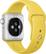 Alt View 12. Apple - Apple Watch Sport 38mm Silver Aluminum Case - Yellow Sport Band.