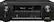 Front. Denon - 1505W 7.2-Ch. 4K Ultra HD and 3D Pass-Through A/V Home Theater Receiver - Black.