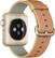 Alt View 12. Apple - Apple Watch Sport 38mm Gold Aluminum Case - Gold/Red Woven Nylon Band.